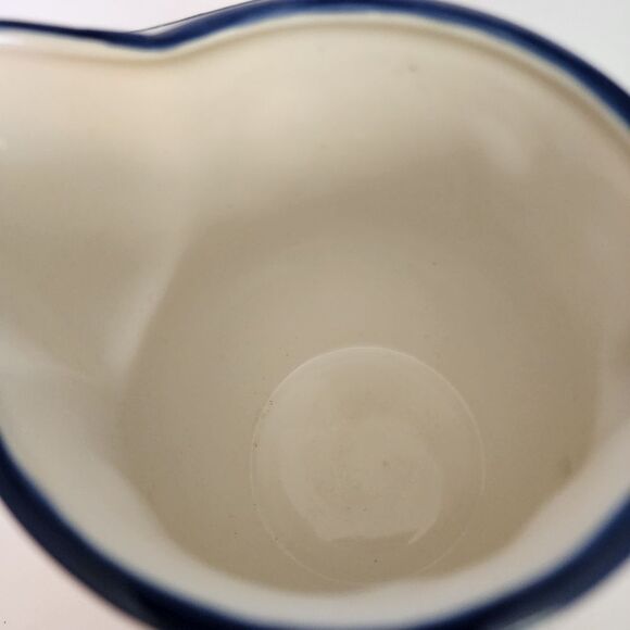 Baker Hart & Stuart Blue Garden Pitcher - Picture 8 of 8